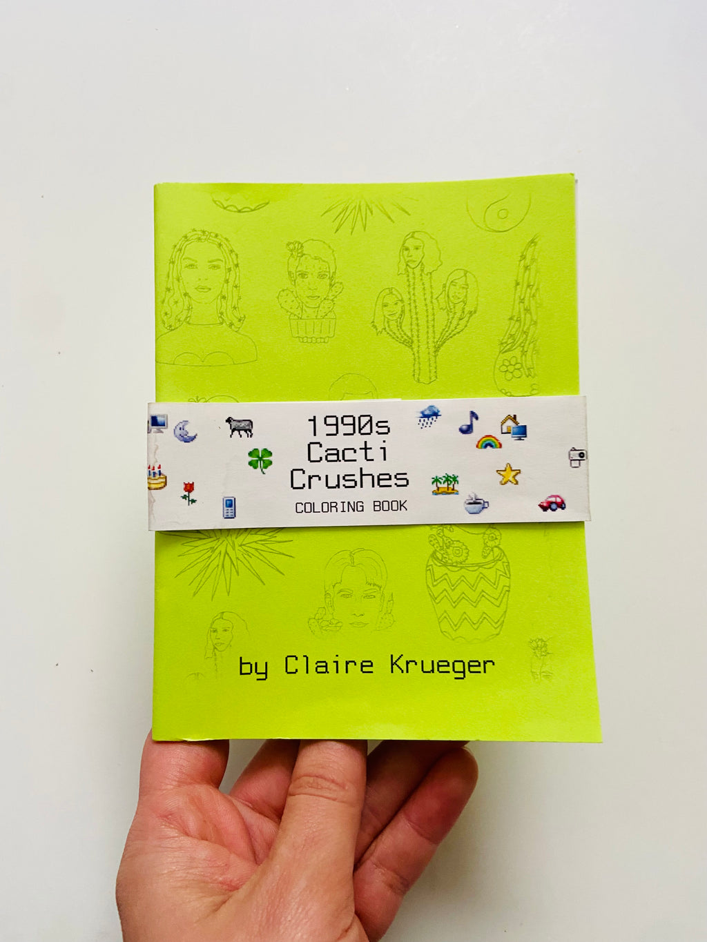 Claire Krueger - 1990's Cacti Crushes Zine