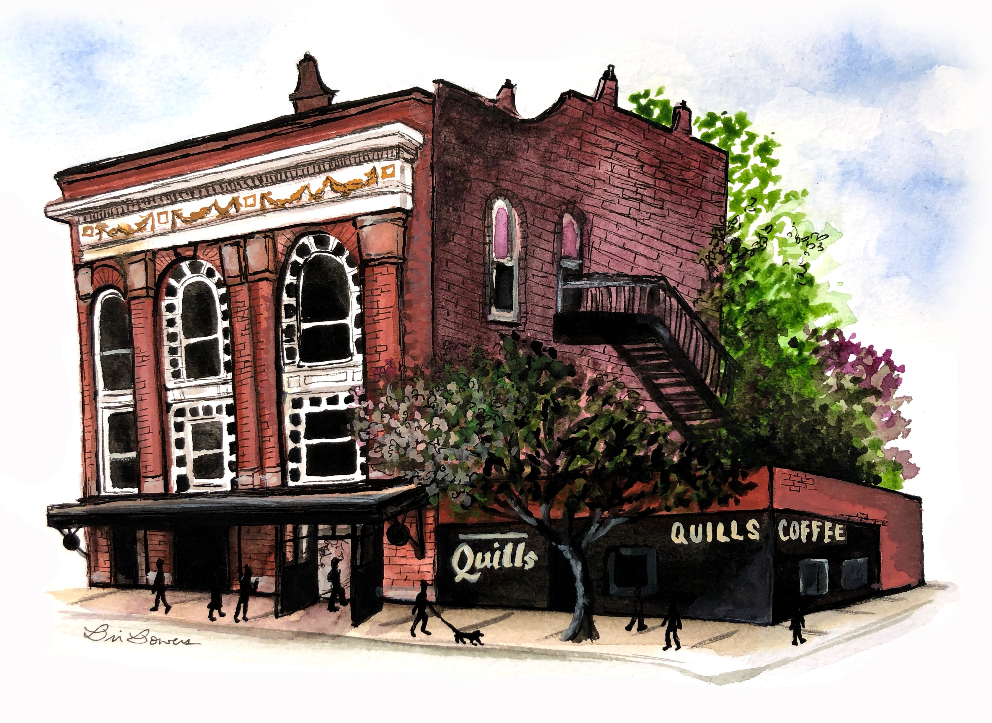 Bri Bowers - Quills Print