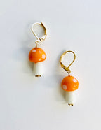 Finds Designs Mushroom Earrings