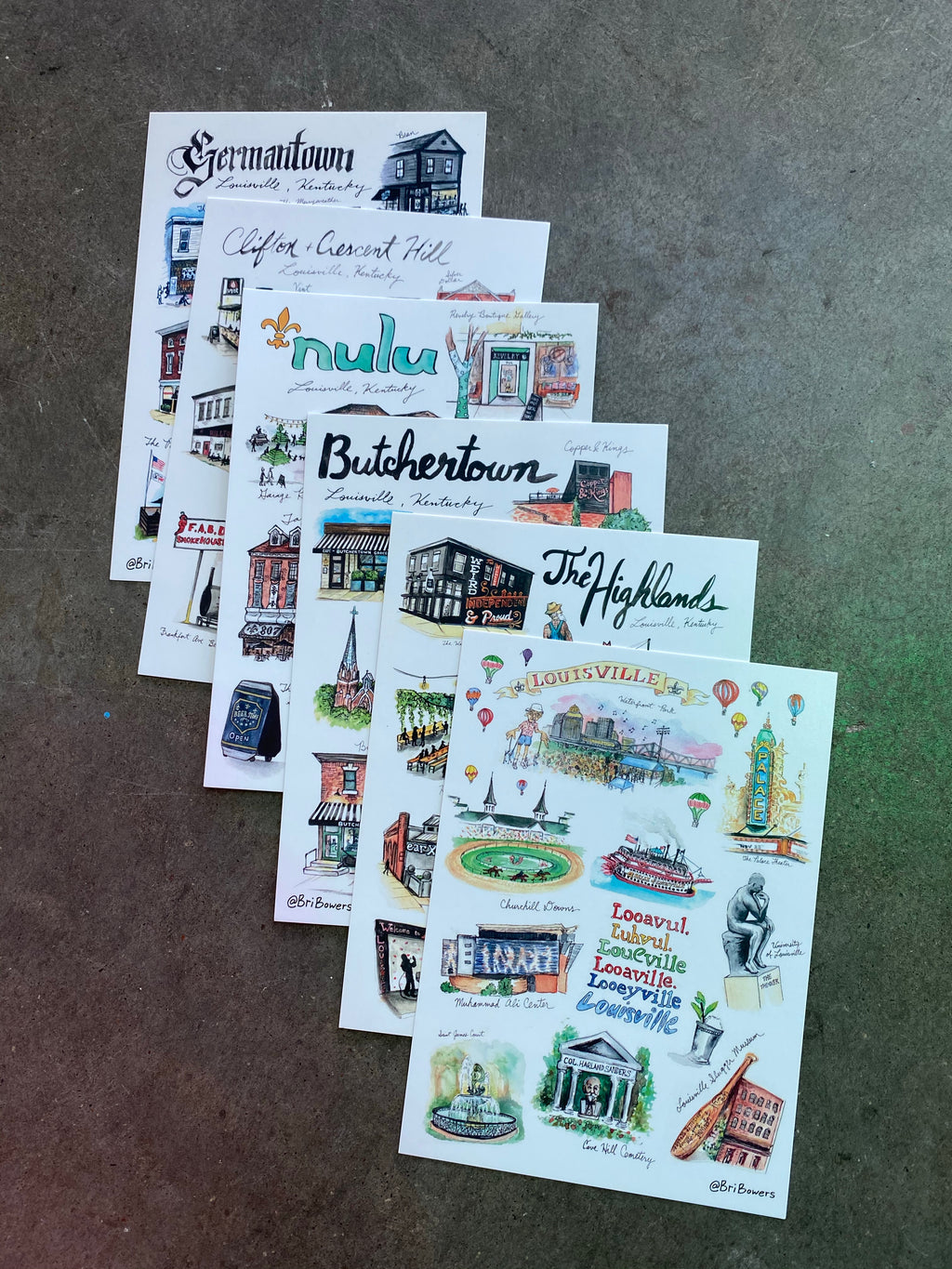 Bri Bowers - Neighborhood 5x7 Mini Prints