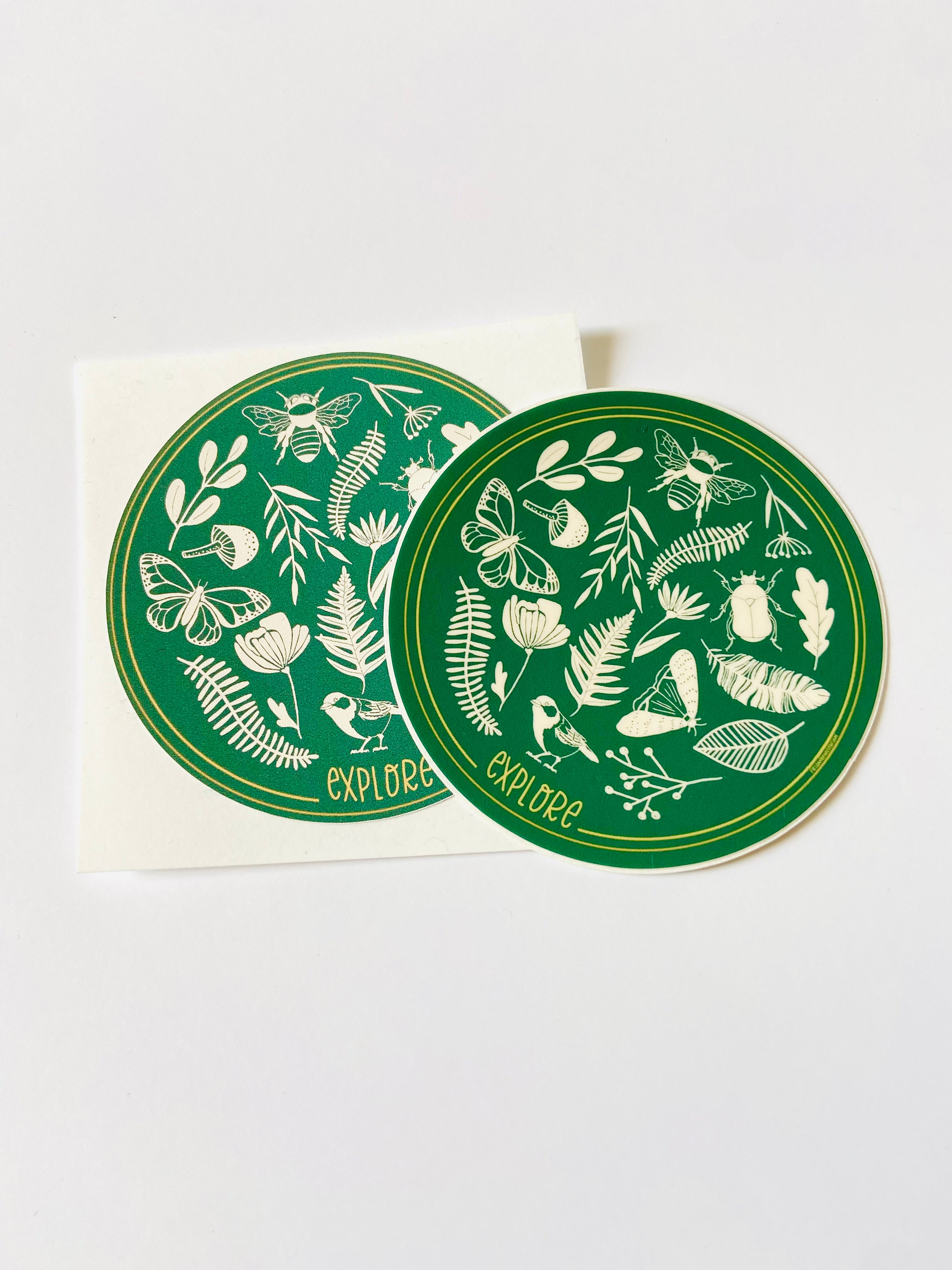 Field & Forest Explore Sticker