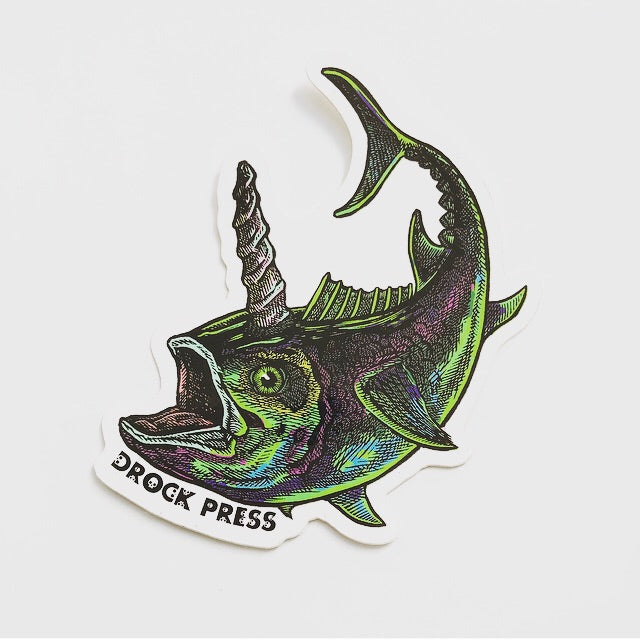 dRock Press Tunacorn Sticker