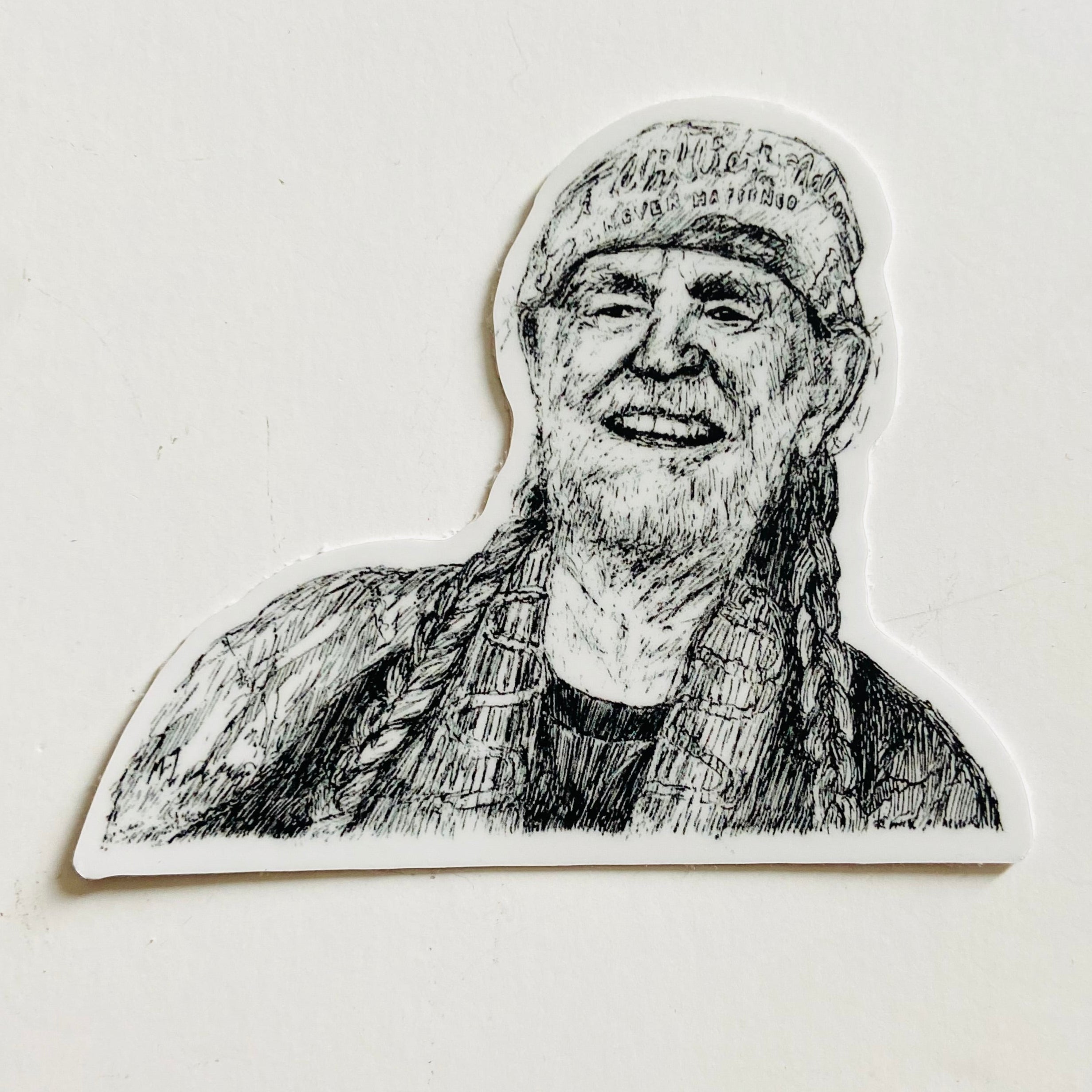 Maya Joy - Willie Nelson Sticker