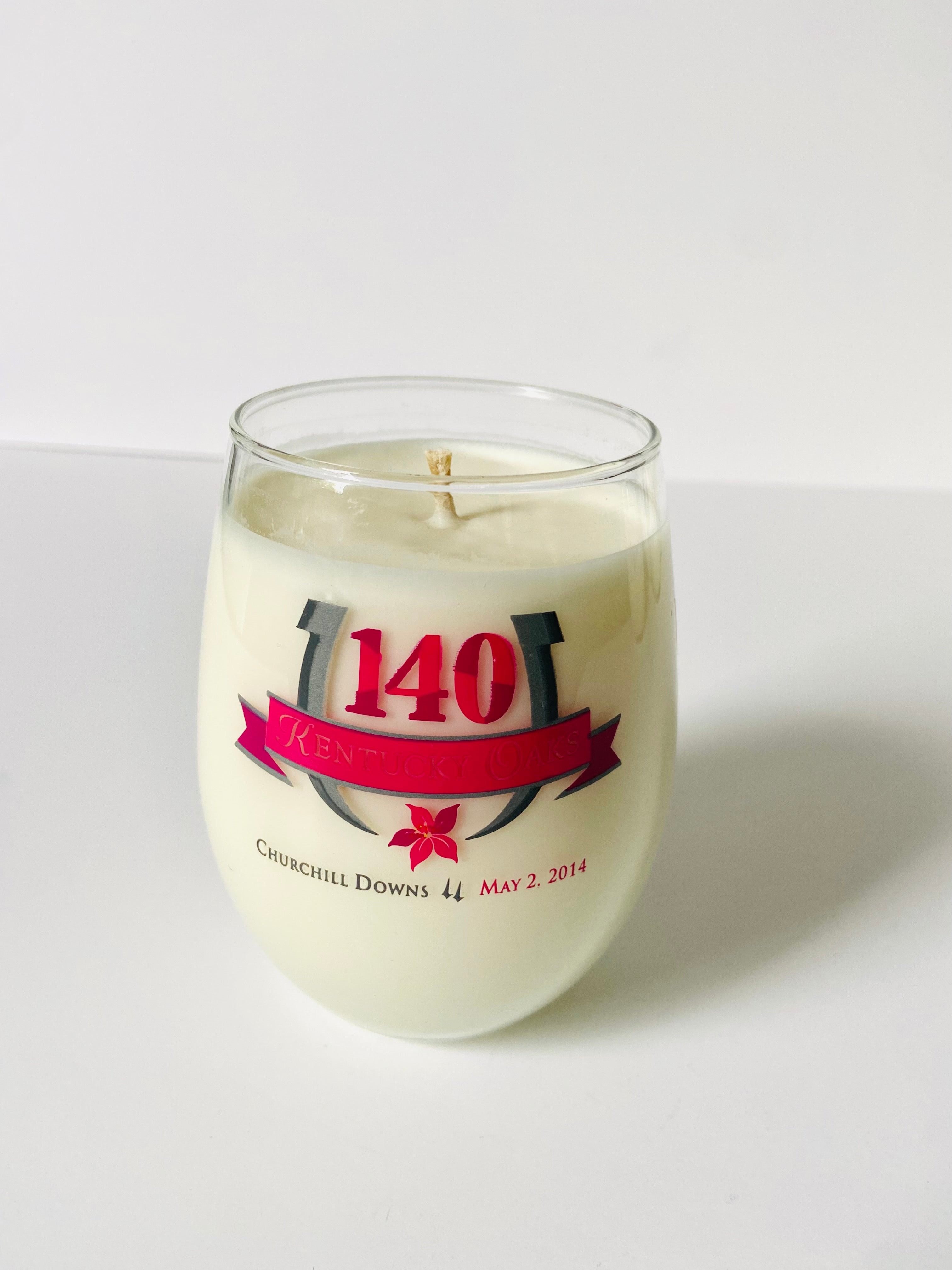 Nerd Babes Co - Oaks Wine Glass Candles