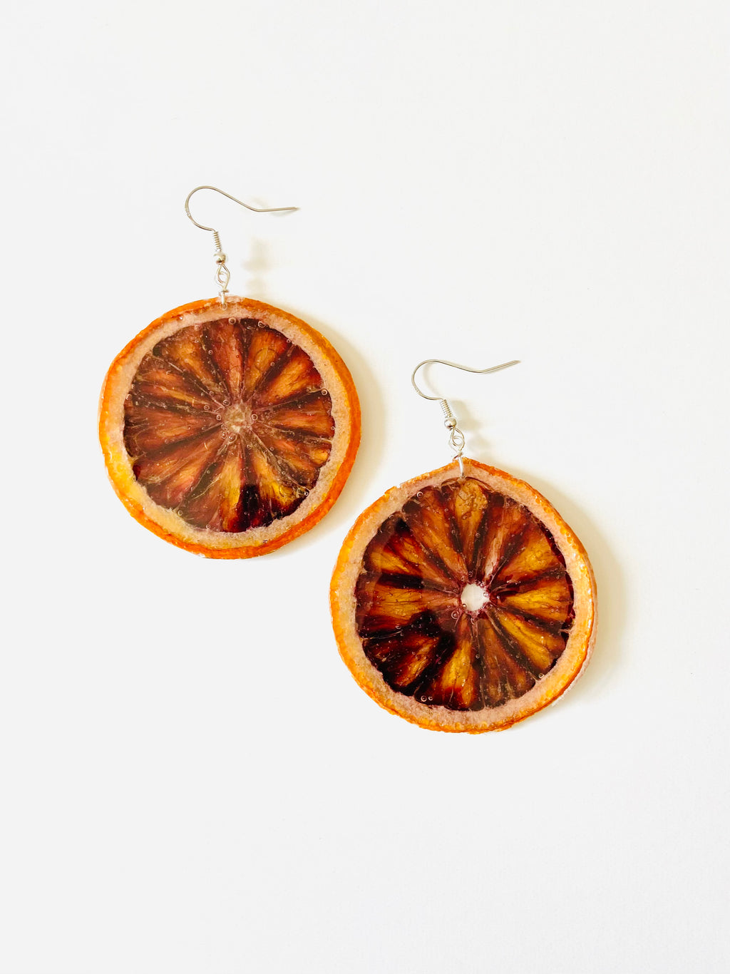 Wild Organic- Full Blood Orange Earrings