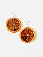 Wild Organic- Full Blood Orange Earrings