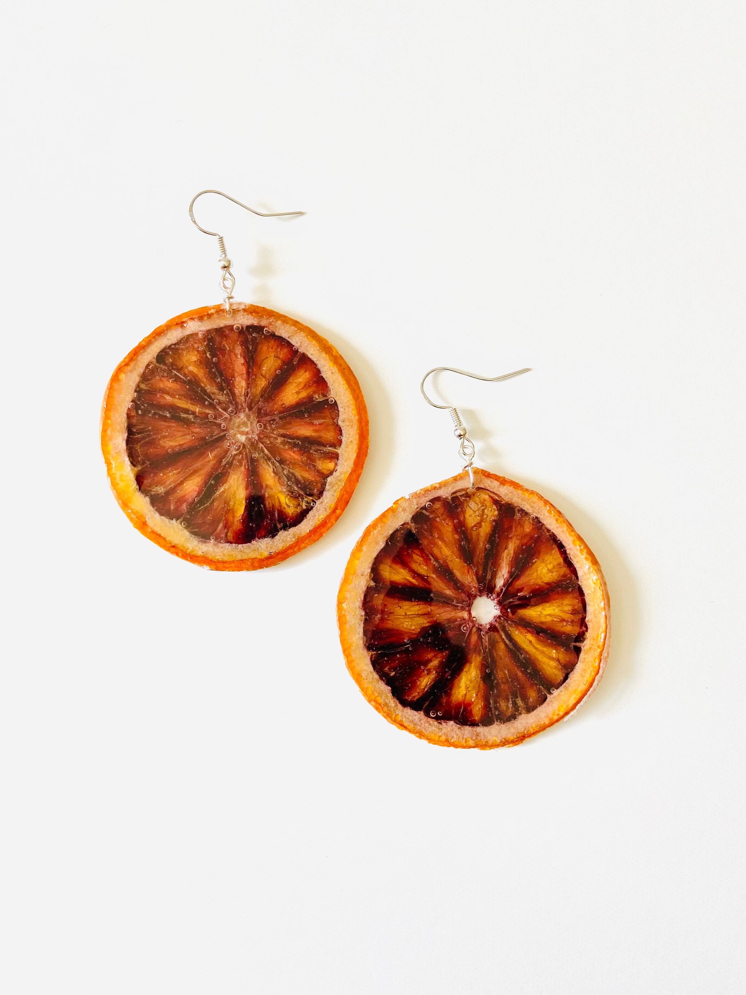 Wild Organic- Full Blood Orange Earrings