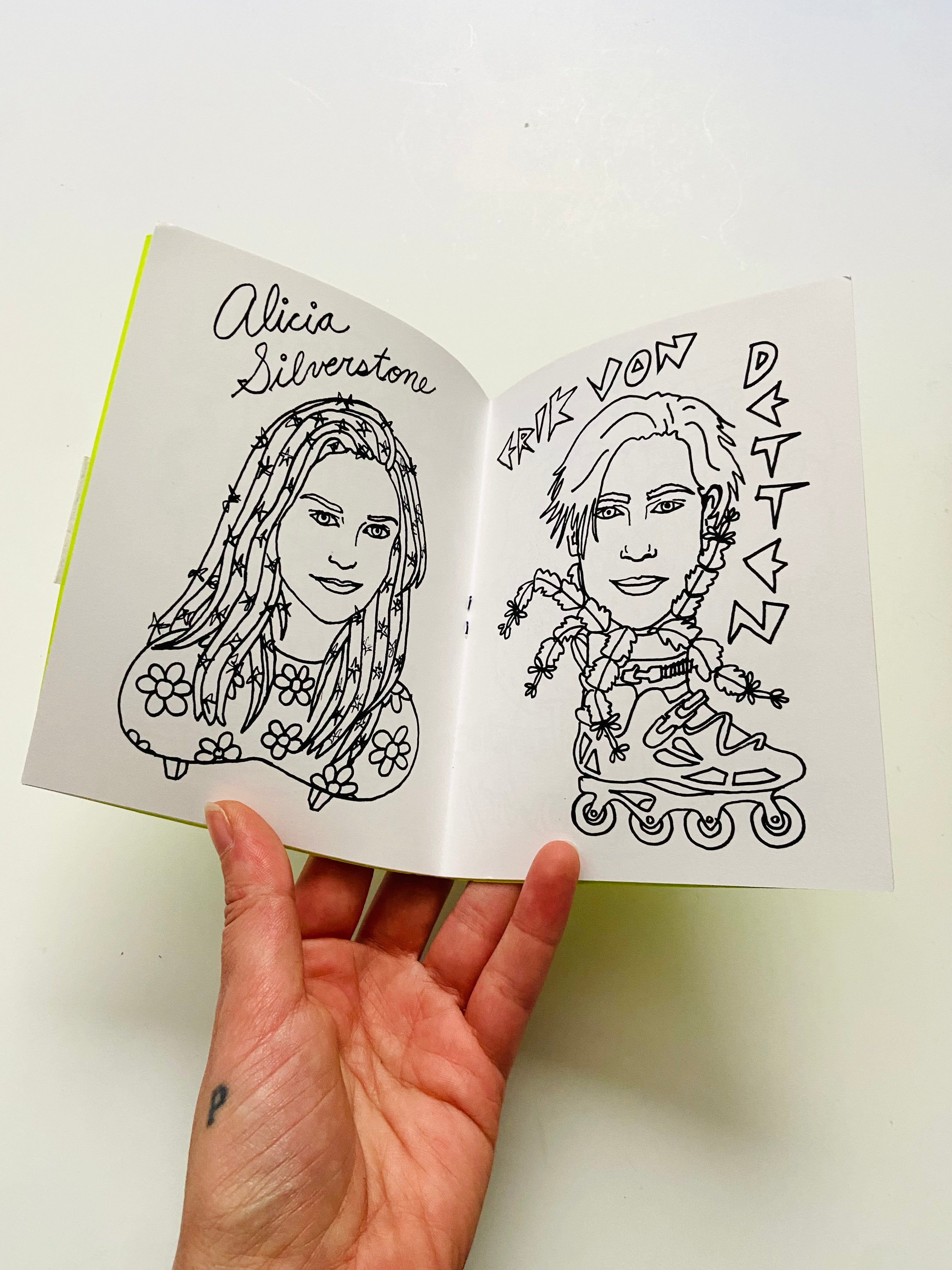 Claire Krueger - 1990's Cacti Crushes Zine