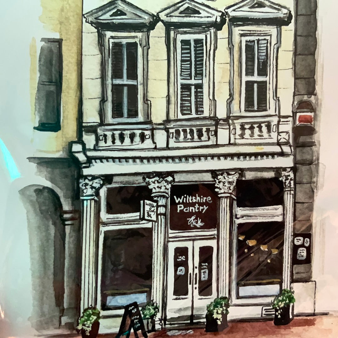 Bri Bowers - Wiltshire Pantry Print