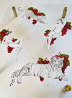 Seraphine original art by Anna Erwin Art