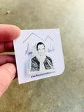 Maya Joy - Ruth Bader Ginsberg Acrylic Pin