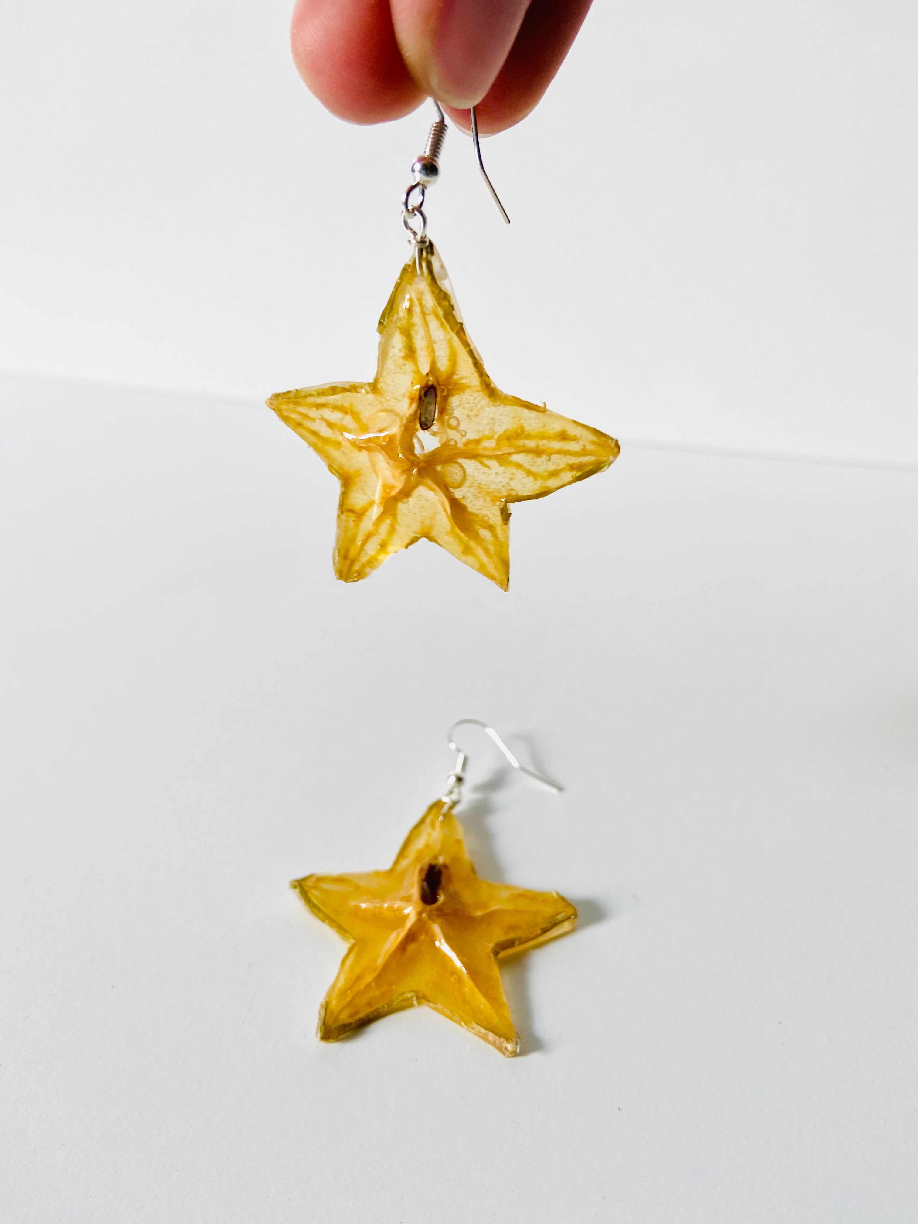 Wild Organic - Single Starfruit Earrings