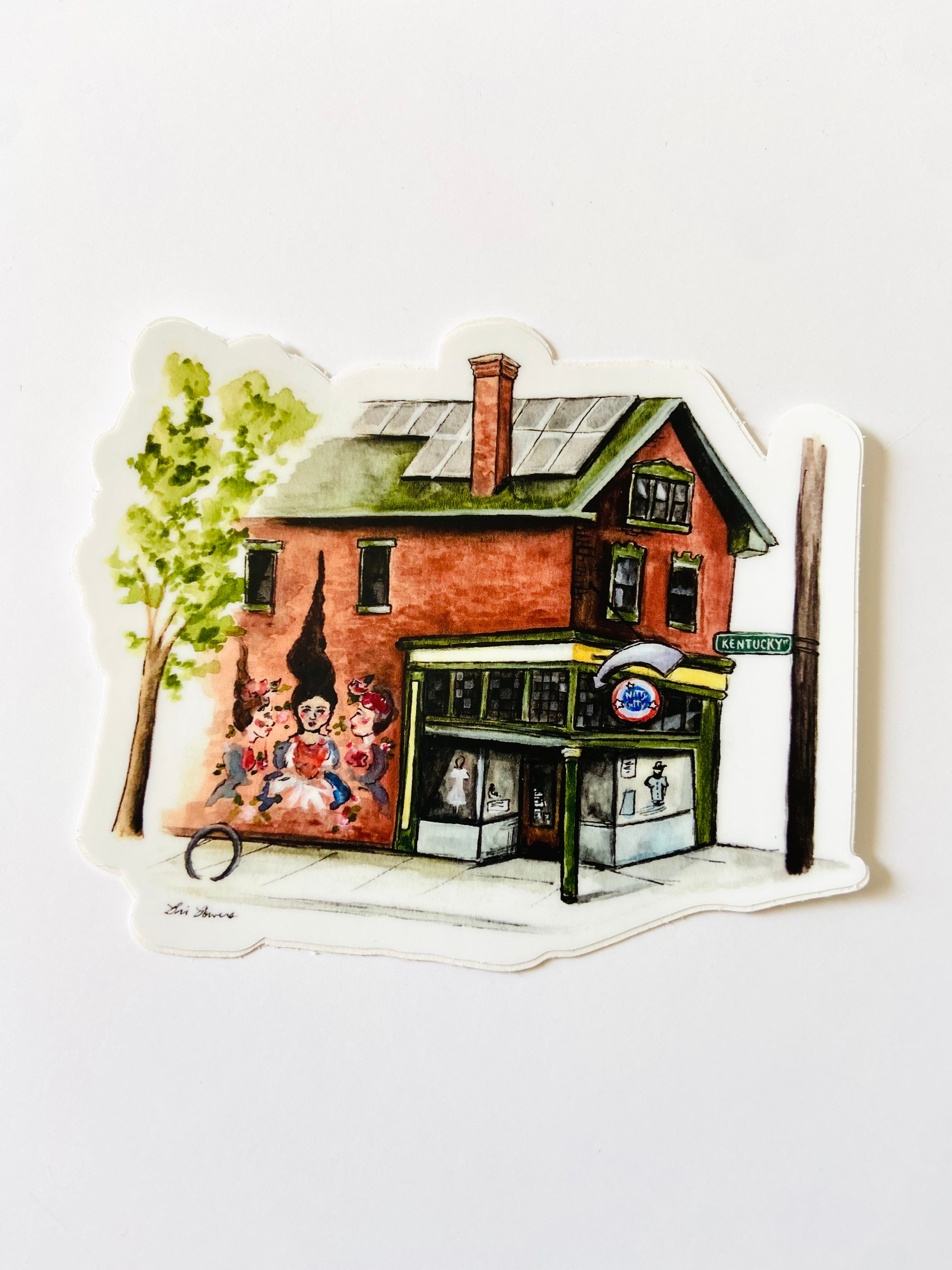Bri Bowers - Nitty Gritty Sticker