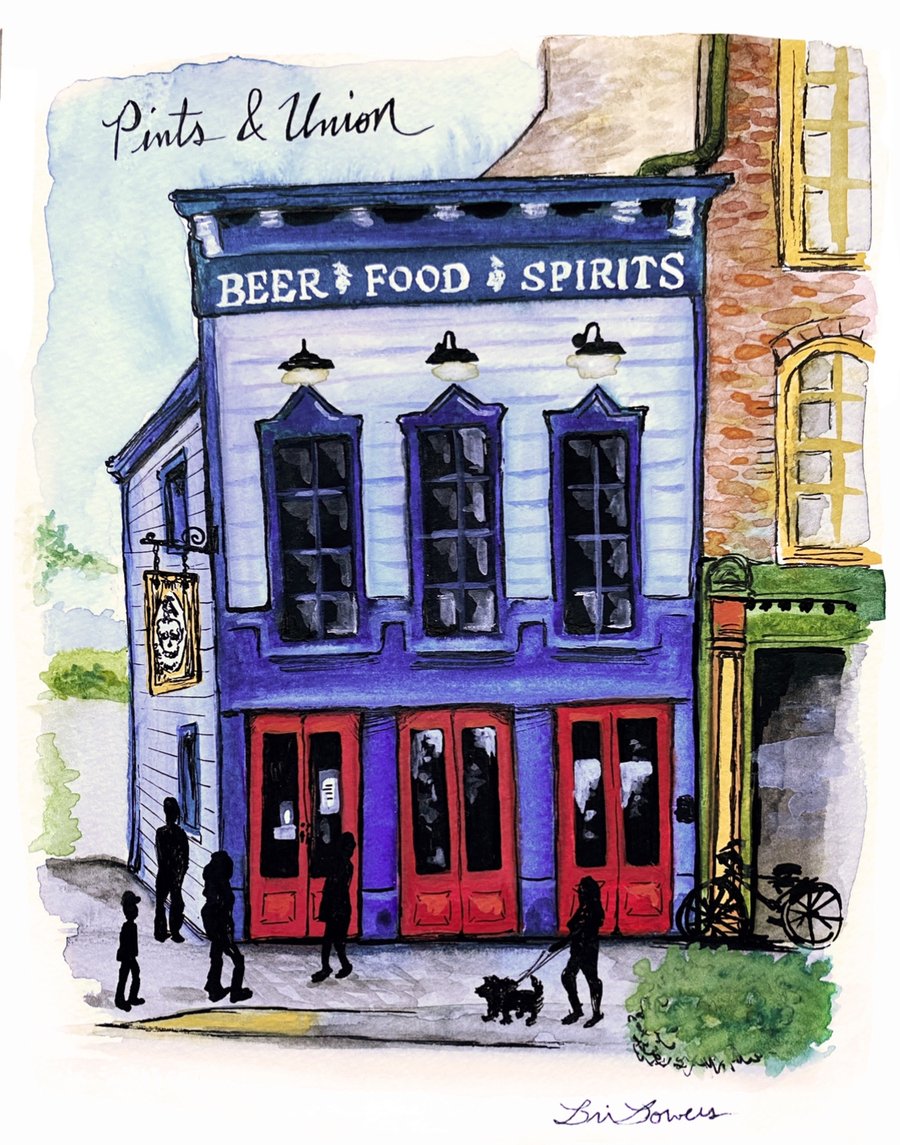 Bri Bowers - Pints & Union Print