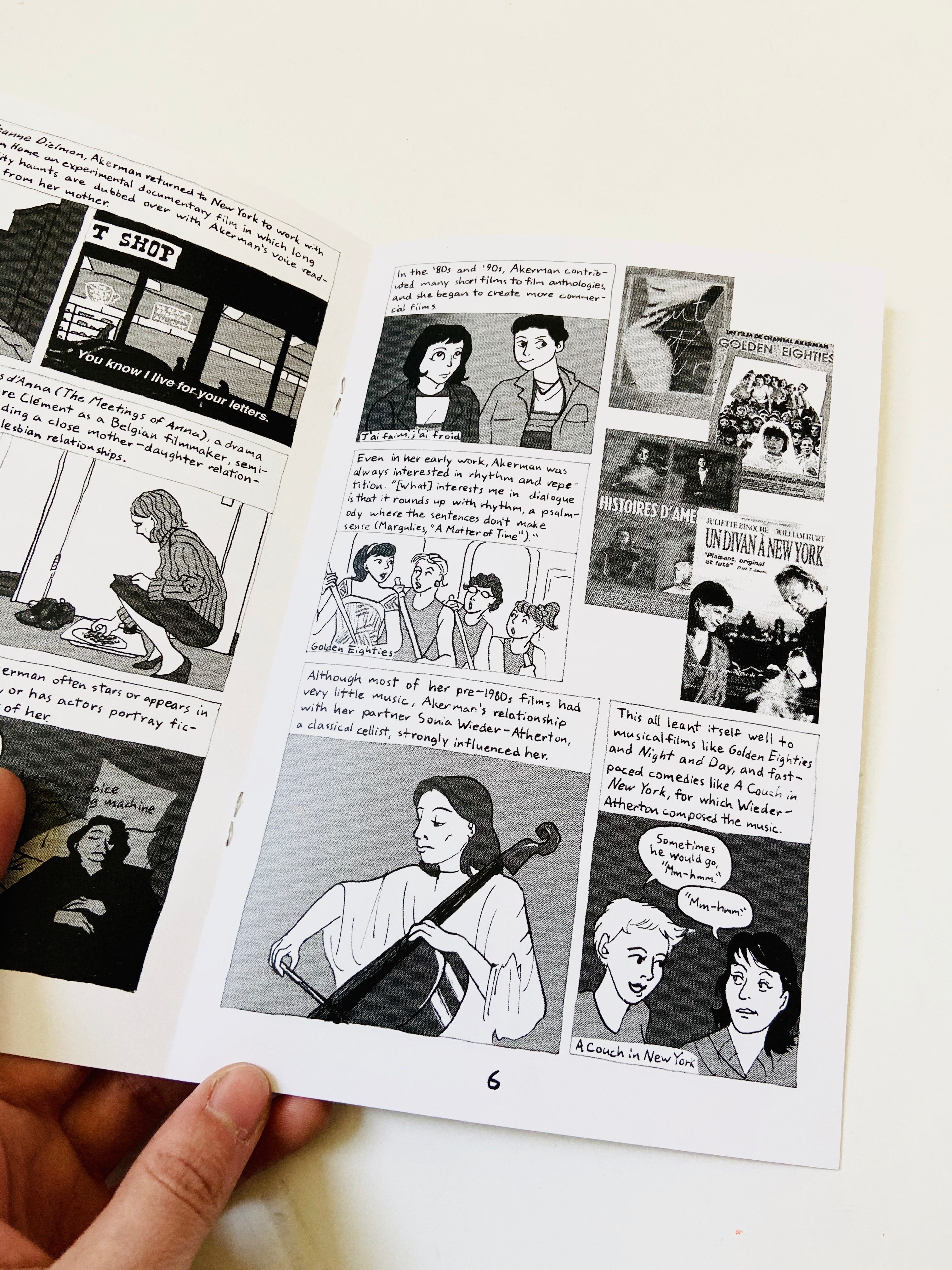 Ten Knives Comics - Underexposed Innovators of Cinema: Chantal Akerman