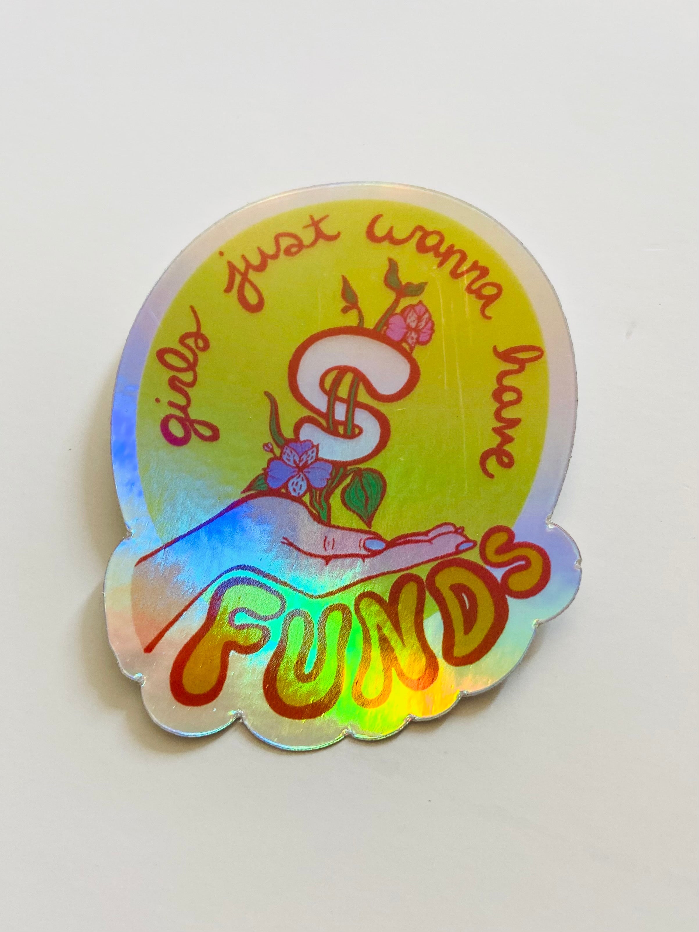 Liz Richter - Girls Just Wanna Have Funds Sticker
