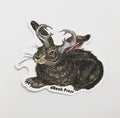 dRock Press Jackalope Sticker