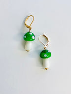 Finds Designs Mushroom Earrings