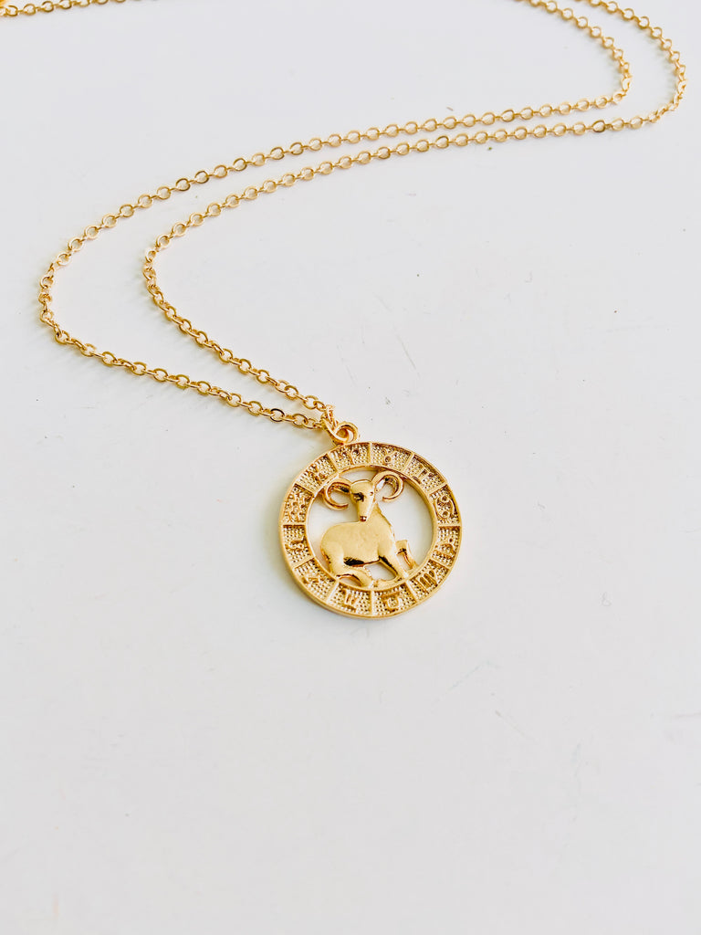 Aries pendant necklace