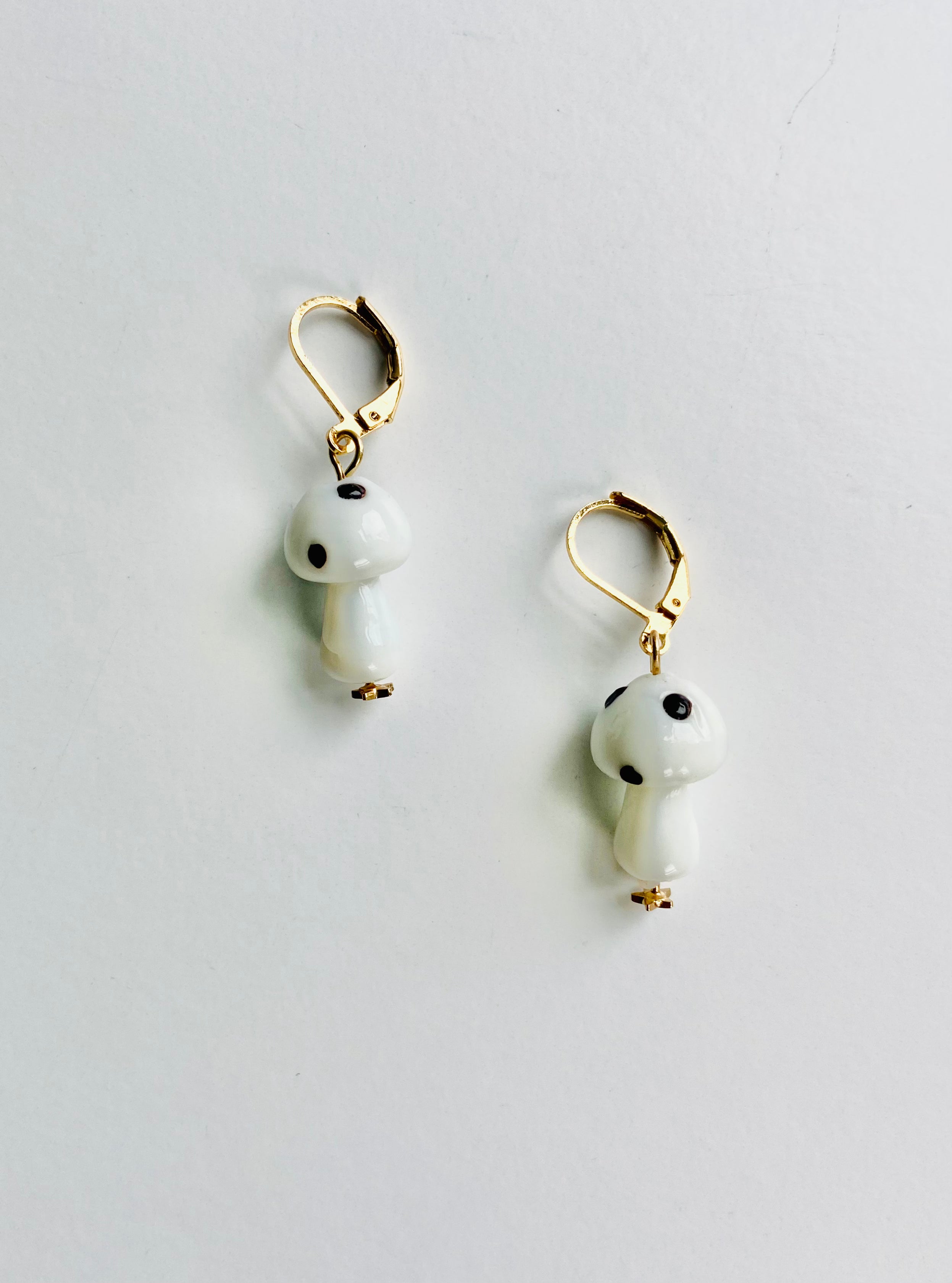 Finds Designs Mushroom Earrings