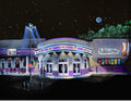 Bri Bowers - Baxter Ave Theater at Night Print