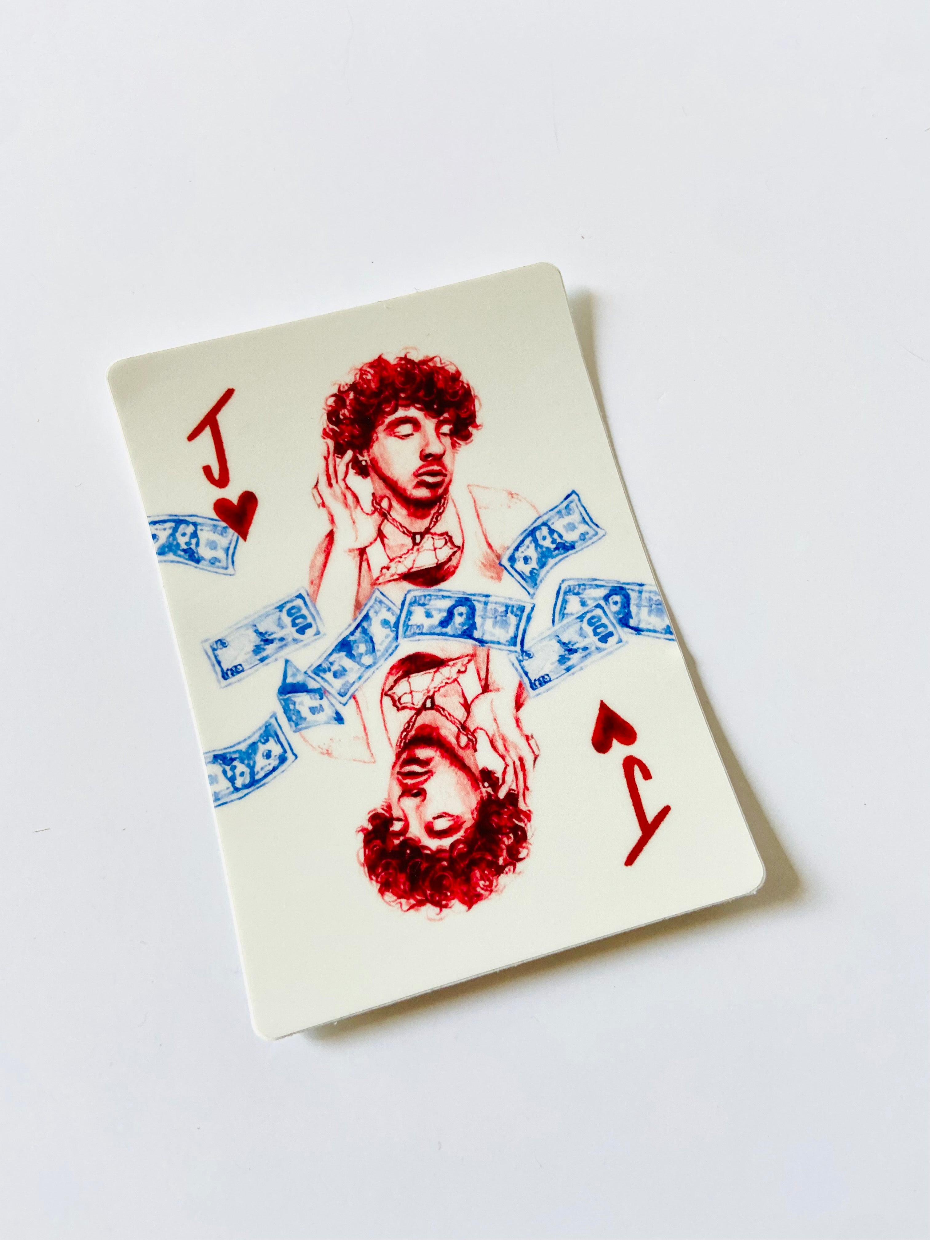 Bri Bowers - Jack Harlow Card Sticker
