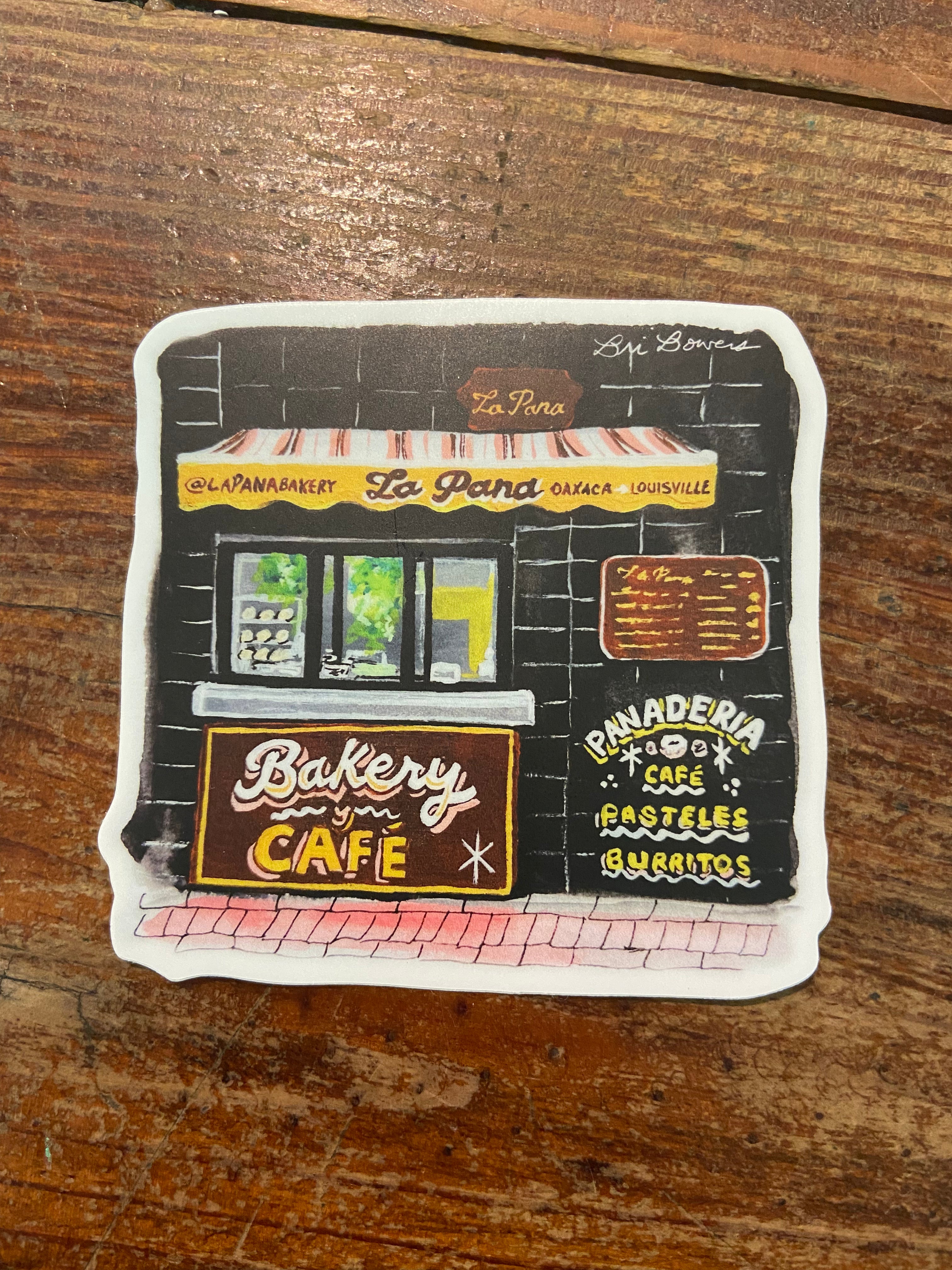 Bri Bowers - La Pana Sticker