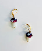 Finds Designs Mushroom Earrings