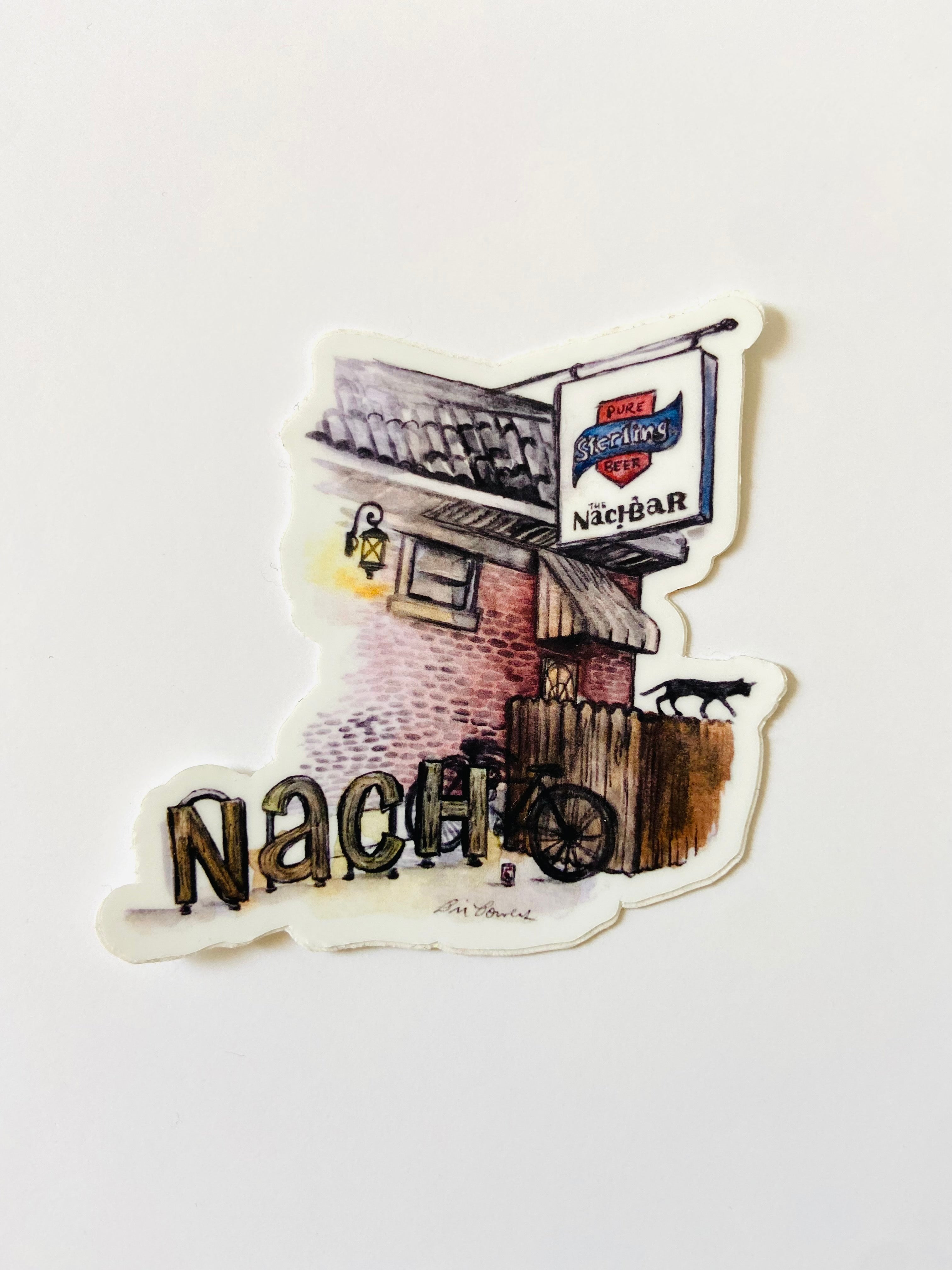 Bri Bowers - Nachbar Sticker