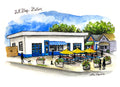 Bri Bowers - Fullstop Station Print