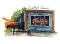 Bri Bowers - Toasty's Tavern Print
