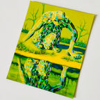 Green Forest Giant Magnet by Jillybean