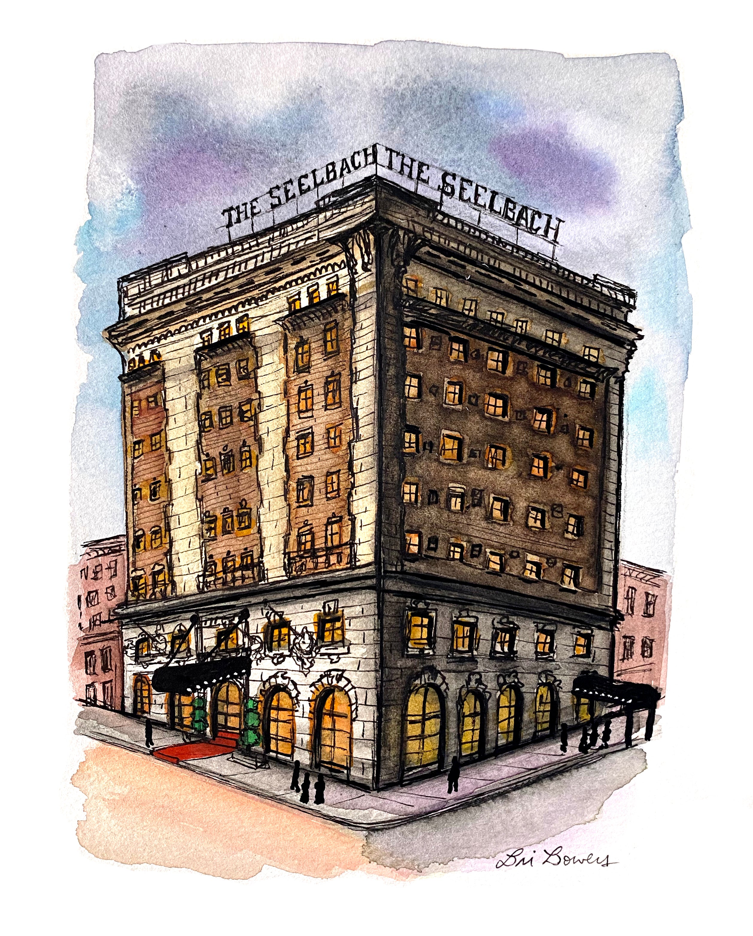 Bri Bowers - Seelbach Print