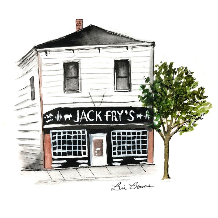 Bri Bowers - Jack Frys Print