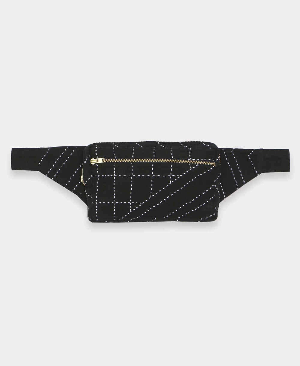 Anchal Project - Kantha Crossbody Adjustable Belt Bag