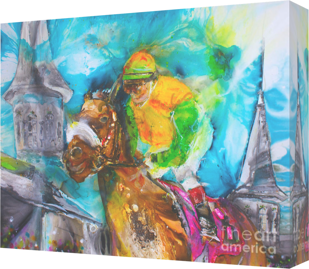 Kasha Giclee Canvas Print - Churchill