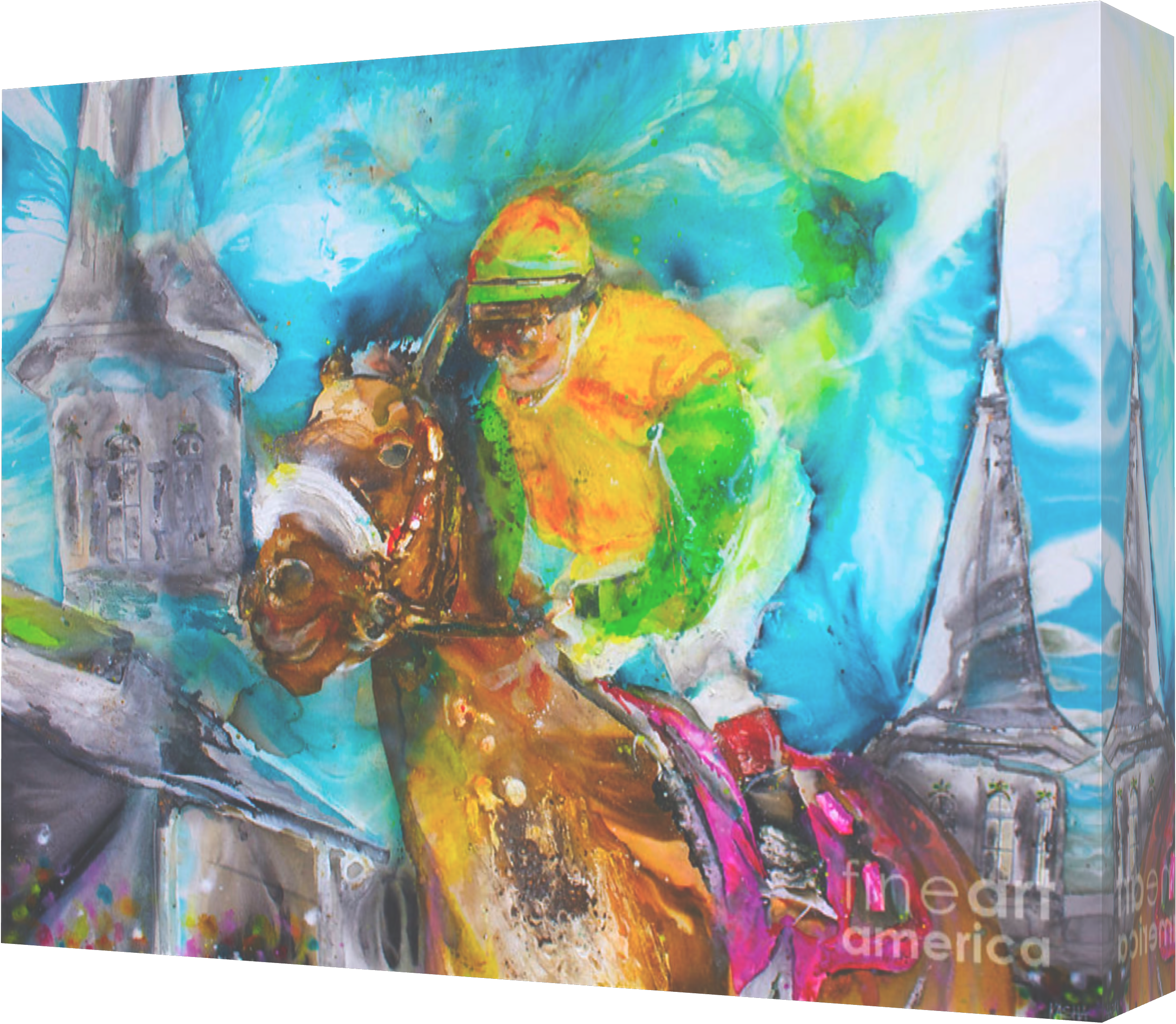Kasha Giclee Canvas Print - Churchill