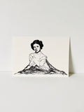 Maya Joy -  5x7 Princess Leia Mountain Print