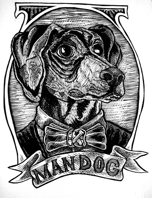 dRock Press - Man Dog