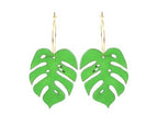 Le Chic Miami - Monstera Hoops Green