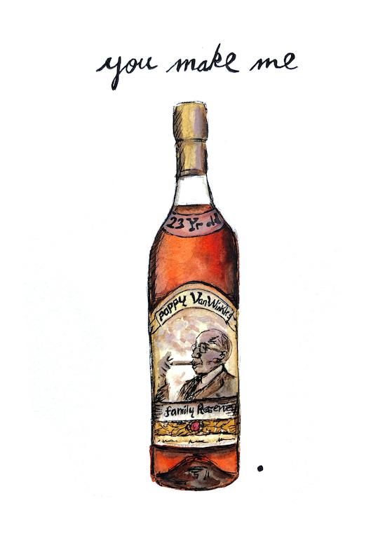 Bri Bowers - Bourbon Pun Postcards