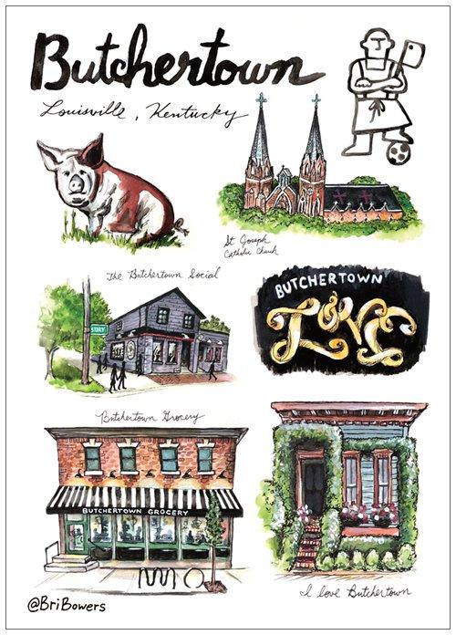 Bri Bowers - Neighborhood 5x7 Mini Prints