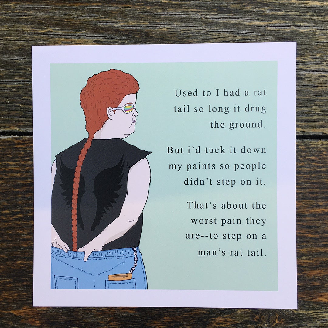 Little Bubby Child - Rat Tail Confessions Print