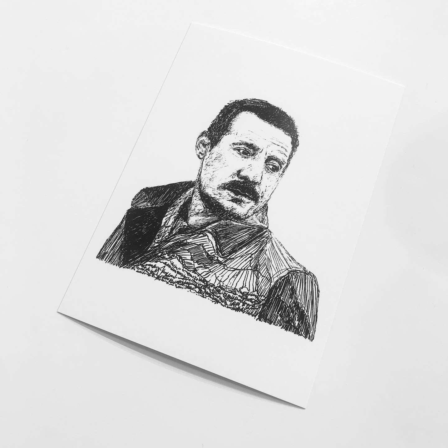 Maya Joy - 5x7 Sturgill Simpson Mountain Print