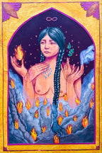 Guided Hand Studio- The Magician Mini Print