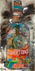 Kasha Giclee Canvas Bourbon Print - Buffalo Trace