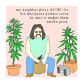 Little Bubby Child - Weed Music Therapy Print