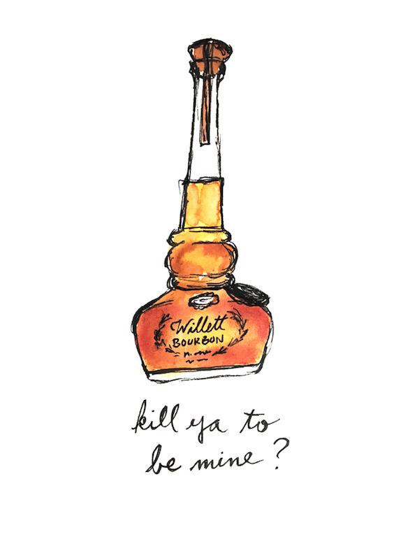 Bri Bowers - Bourbon Pun Postcards