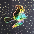 Guided Hand Studio - Holographic Witch Sticker