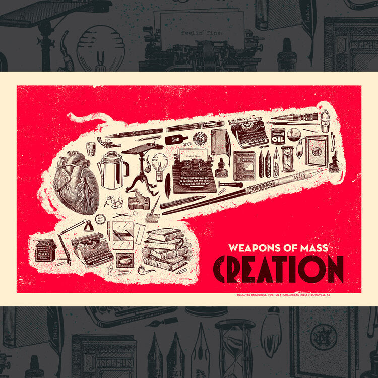 AngryBlue - Weapons of Mass Creation: Literary Canon